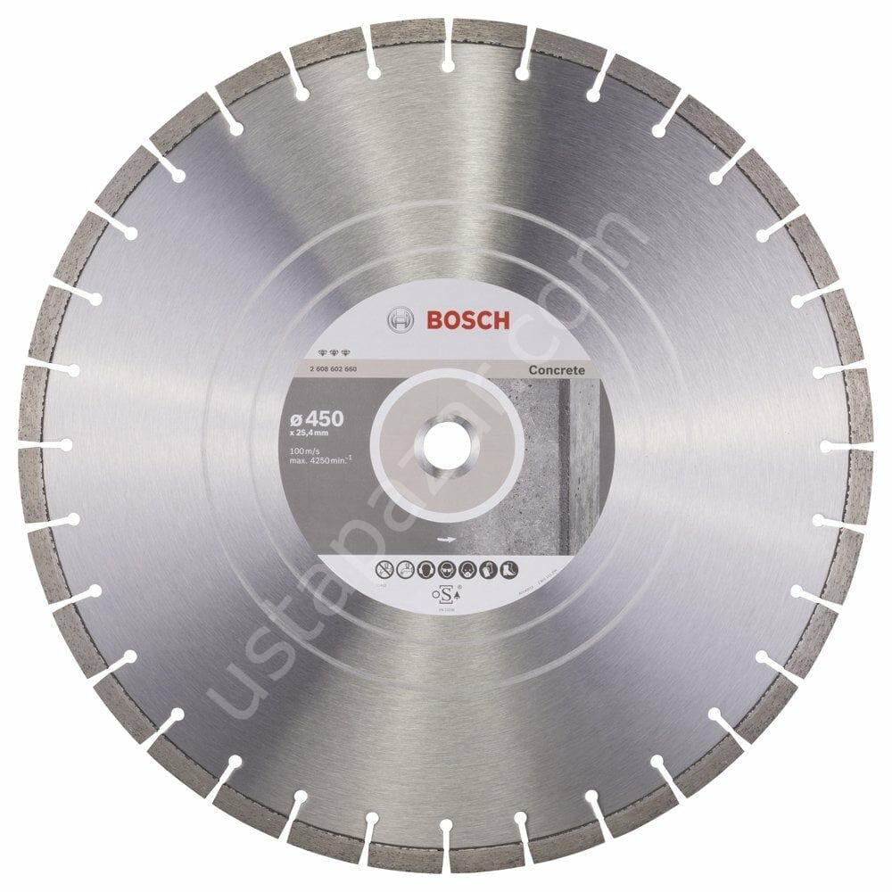 Bosch - Best Serisi Beton İçin Elmas Kesme Diski 450 mm 2608602660
