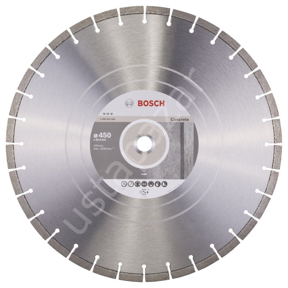 Bosch - Best Serisi Beton İçin Elmas Kesme Diski 450 mm 2608602660