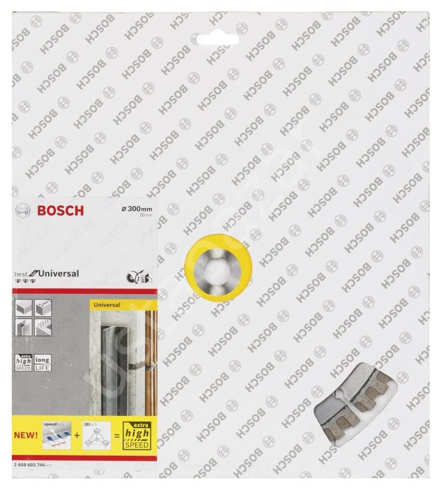 Bosch - Best Serisi Genel Yapı Malzemeleri ve Metal İçin Elmas Kesme Diski 300*20 mm 2608603746