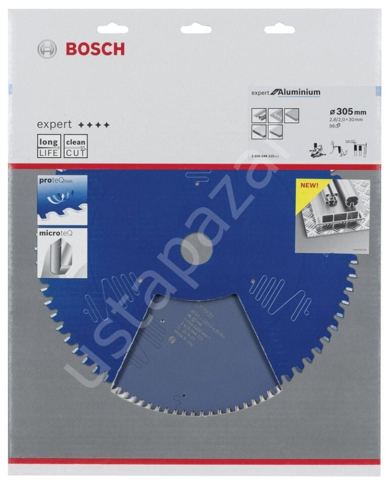 Bosch - Expert Serisi Alüminyum için Daire Testere Bıçağı 305*30 mm 96 Diş 2608644115
