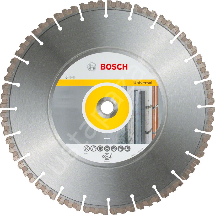 Bosch - Best Serisi Genel Yapı Malzemeleri ve Metal İçin Elmas Kesme Diski 300 mm 2608603635