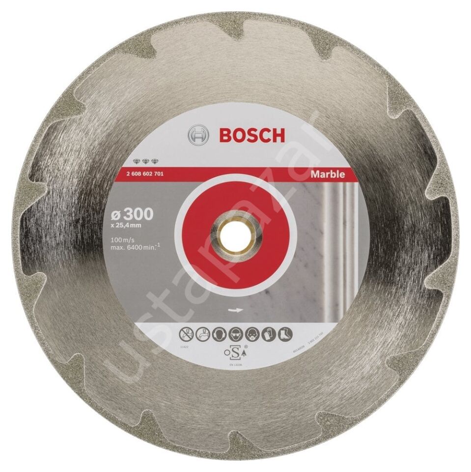 Bosch - Best Serisi Mermer İçin Elmas Kesme Diski 300 mm 2608602701