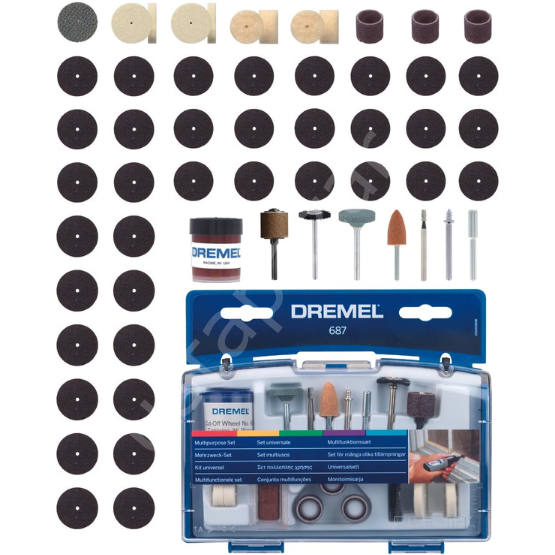 DREMEL® Çok amaçlı set (687) 26150687JA