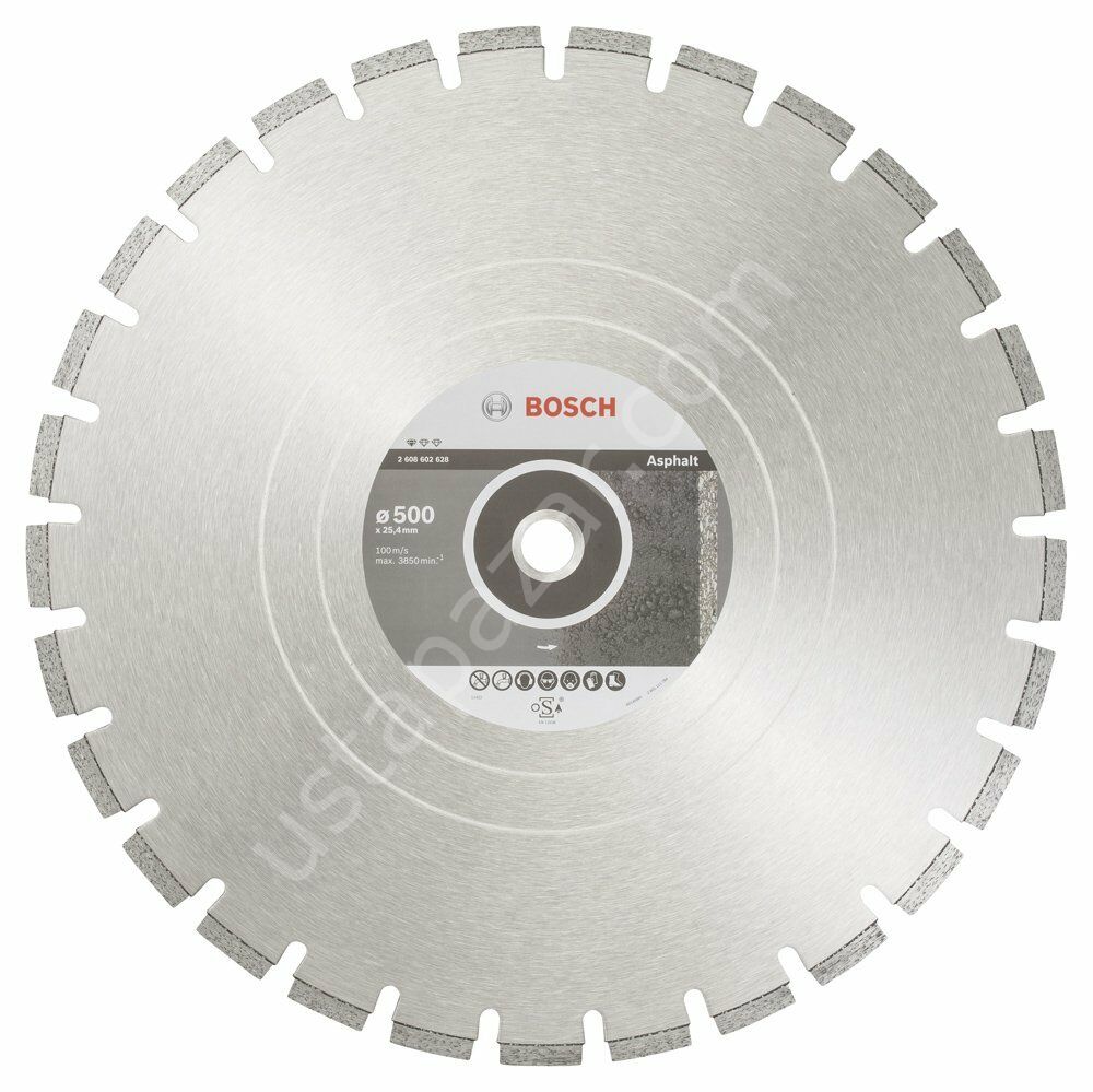 Bosch - Standard Seri Asfalt İçin Elmas Kesme Diski 500 mm 2608602628