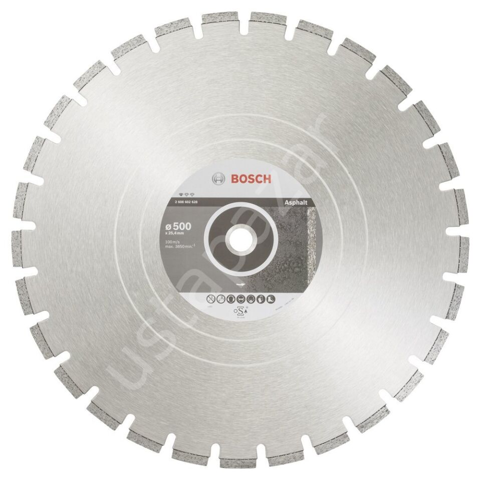 Bosch - Standard Seri Asfalt İçin Elmas Kesme Diski 500 mm 2608602628