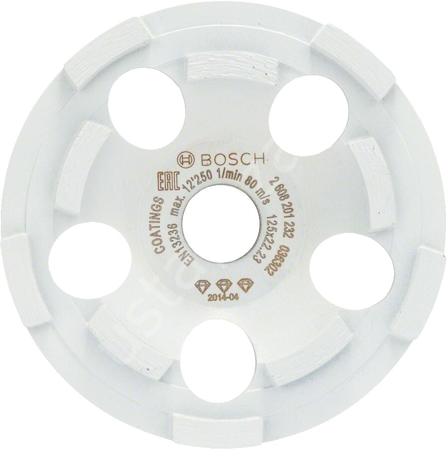 Bosch - Best Serisi Termoplastik Koruma Boyası Kazıma İçin Elmas Çamak Disk 125 mm 2608201232
