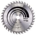 Bosch - Optiline Serisi Ahşap için Daire Testere Bıçağı 190*20/16 mm 36 Diş 2608640613