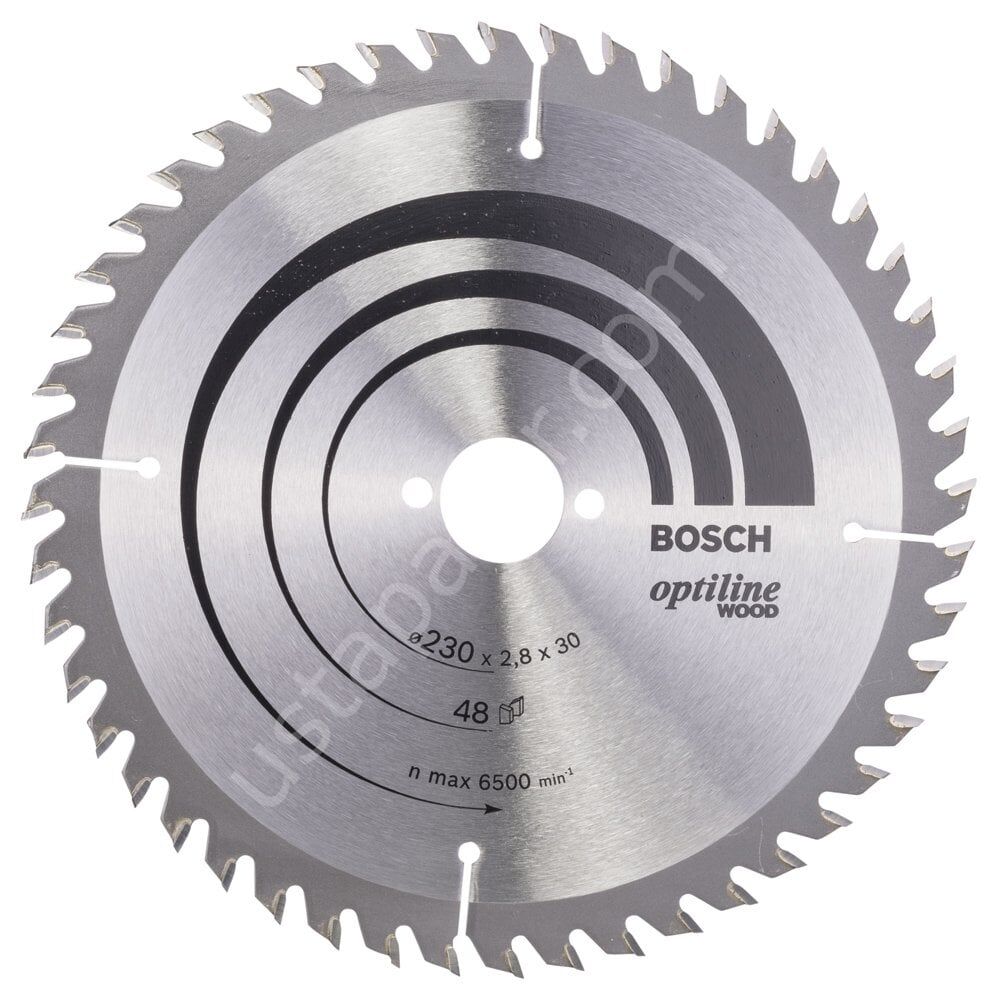 Bosch - Optiline Serisi Ahşap için Daire Testere Bıçağı 230*30 mm 48 Diş 2608640629
