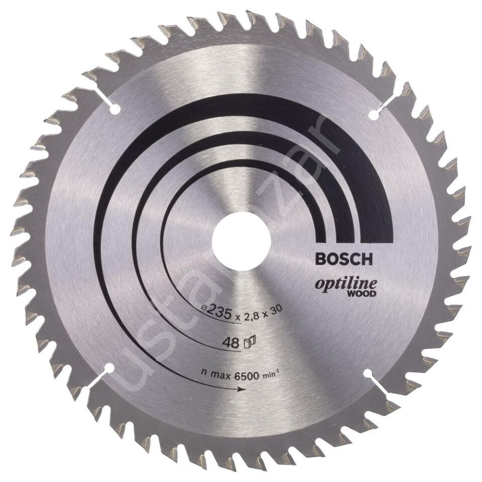 Bosch - Optiline Serisi Ahşap için Daire Testere Bıçağı 235*30/25 48 Diş 2608640727