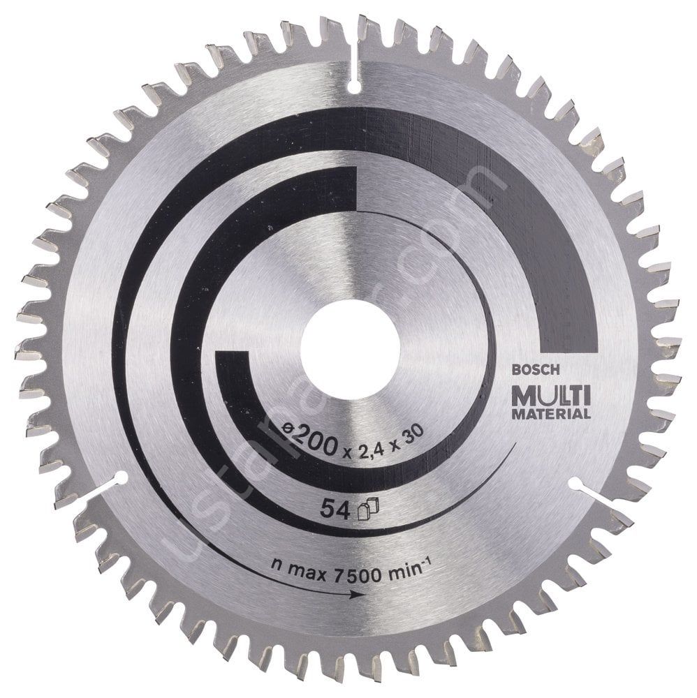 Bosch - Standard for Serisi Çoklu Malzeme için Daire Testere Bıçağı 200*30 mm 54 Diş 2608640510
