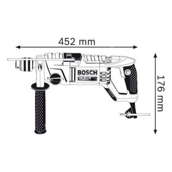 Bosch Professional GSB 162-2 RE Darbeli Matkap 060118B000