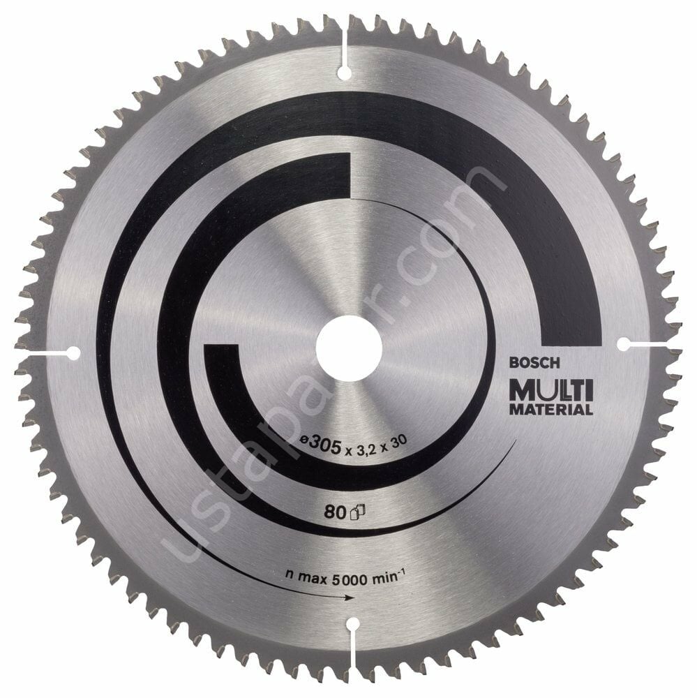 Bosch - Standard for Serisi Çoklu Malzeme için Daire Testere Bıçağı 305*30 mm 80 Diş 2608640452