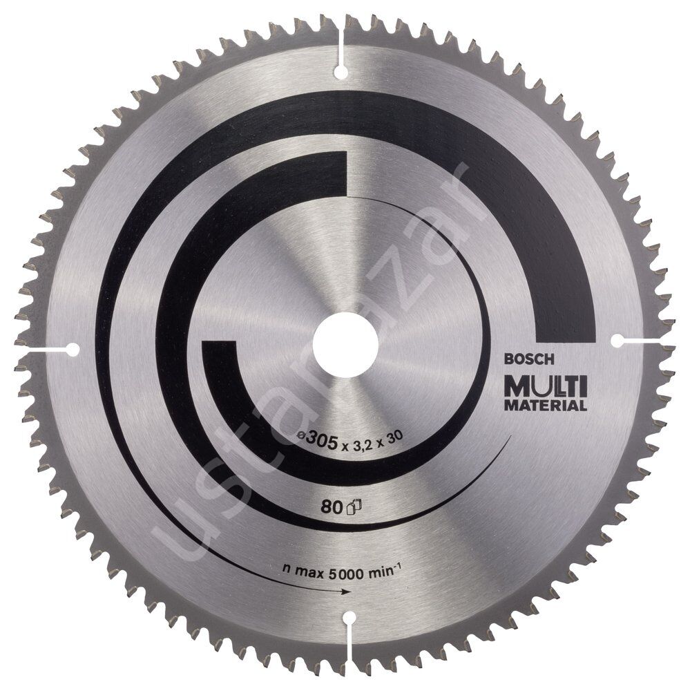 Bosch - Standard for Serisi Çoklu Malzeme için Daire Testere Bıçağı 305*30 mm 80 Diş 2608640452