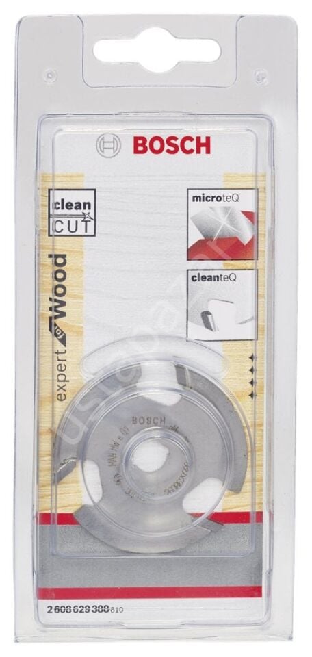 Bosch - Expert Serisi Ahşap İçin Üç Bıçaklı, Sert Metal Diskli Kanal Freze 8*50,8*2,5 mm 2608629388
