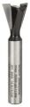 Bosch - Standard Seri Ahşap İçin Çift Oluklu, Sert Metal Kırlangıç Kuyruğu Freze Ucu 8*14*55mm 2608628408