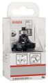 Bosch - Standard Seri Ahşap İçin Çift Oluklu, Sert Metal Bilya Yataklı Yuvarlama Frezesi 8*10*57 mm 2608628342