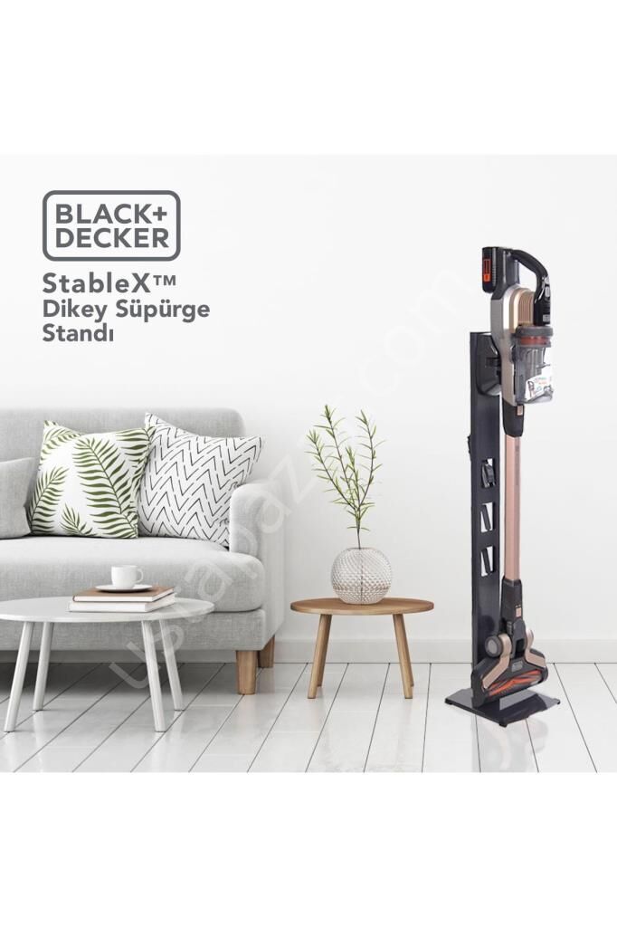 Black+Decker Stable x Dikey Süpürge Standı