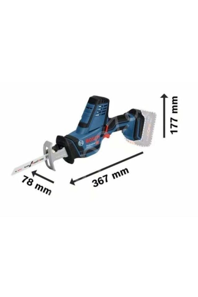 Bosch Professional Gsa 18 V-Lı C Akülü Tilki Kuyruğu Testere 18 Volt 0615990M3Y