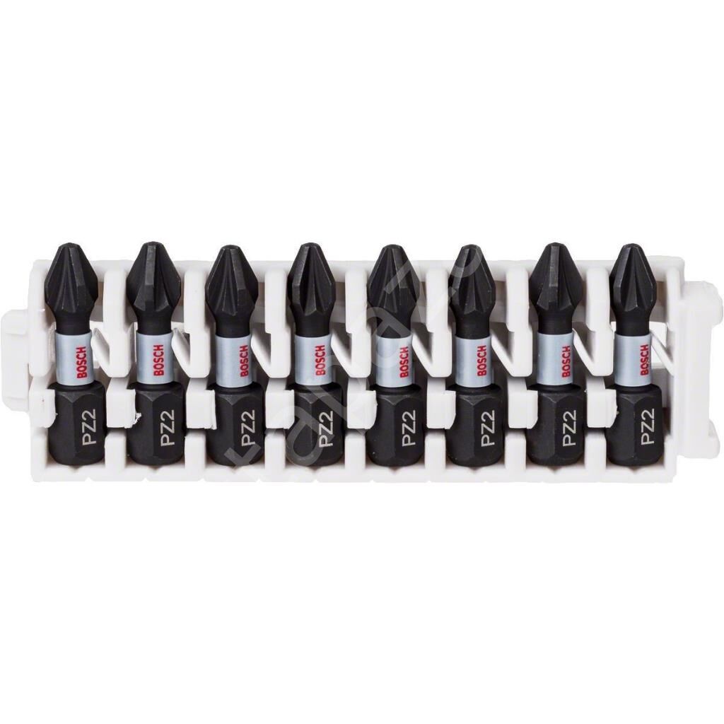 Bosch - Impact Control Serisi Vidalama Ucu 8'li PZ2 *25mm 2608522325