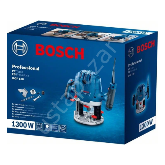Bosch Professional GOF 130 Freze Makinesi 06016B7000
