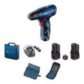 Bosch Professional GSR 120-LI 2Ah Çift Akülü Vidalama Makinesi + 23 Parça Set - 06019G8002