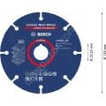 Bosch Expert Carbide Multi Wheel 125 Mm, 22,23 mm Kesici Disk - 2608901189
