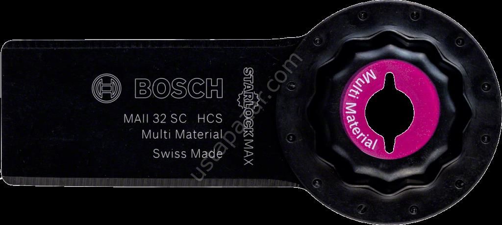 Bosch - Starlock Max - MAII 32 SC - HCS Üniversal Derz ve Macun Kesici Testere Bıçağı (Japon Bıcagı) 10'lu 2608664503