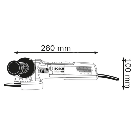 Bosch Professional GWX 9-115 Taşlama Makinesi 06017B1020
