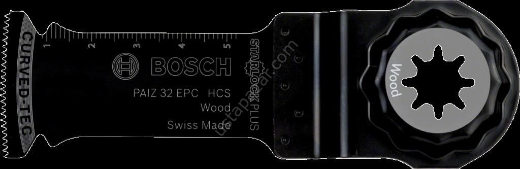 Bosch - Starlock Plus - PAIZ 32 EPC - HCS Ahşap İçin Daldırmalı Testere Bıçağı 10'lu 2608664492