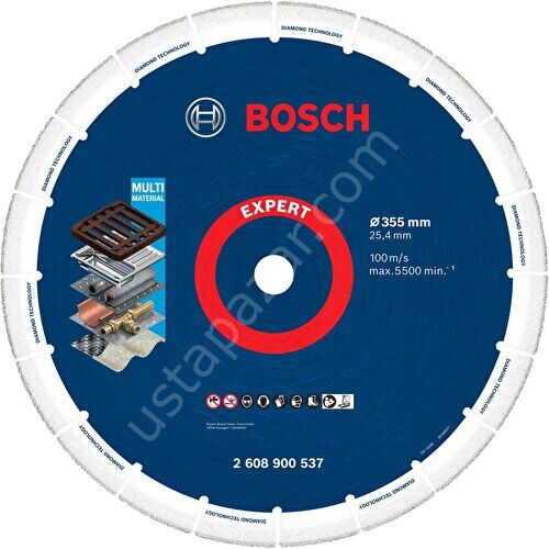 Bosch Dmw Metal Kesme Diski 355*25,4 mm 2608900537