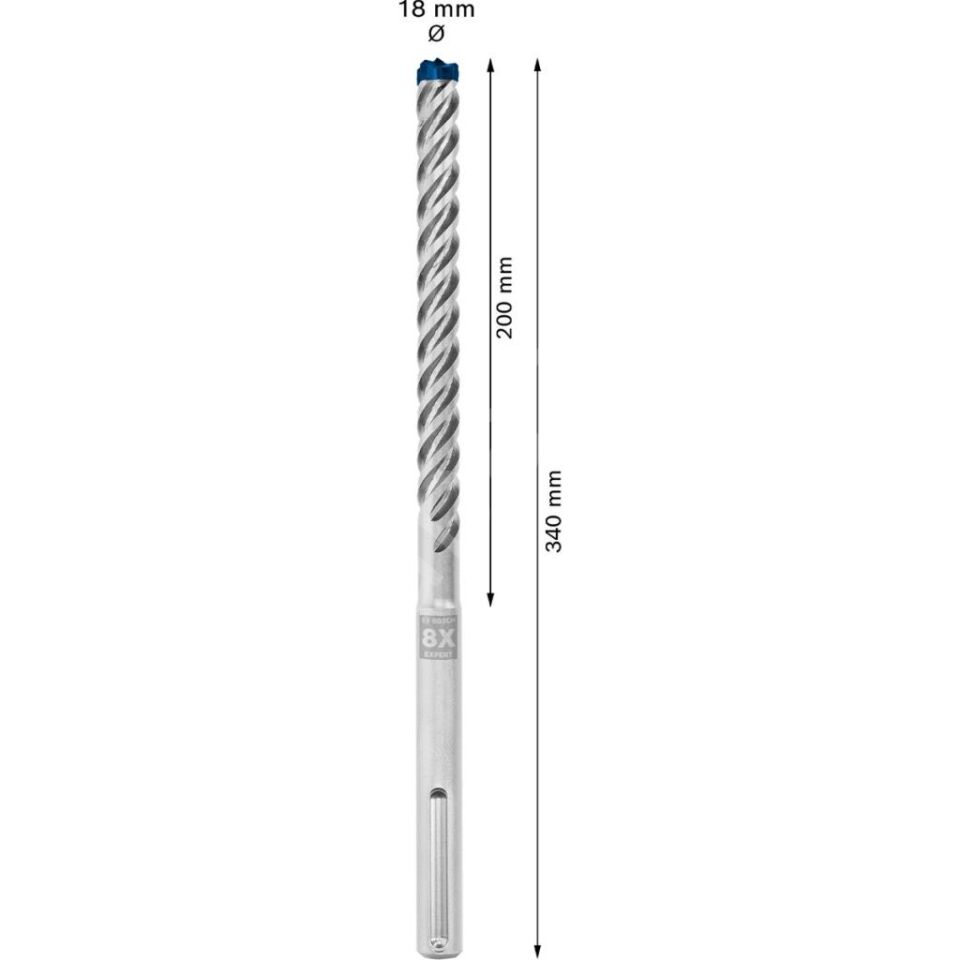 Bosch Expert SDS-Max-8X K-Delici Ucu 18*340 mm 1'li