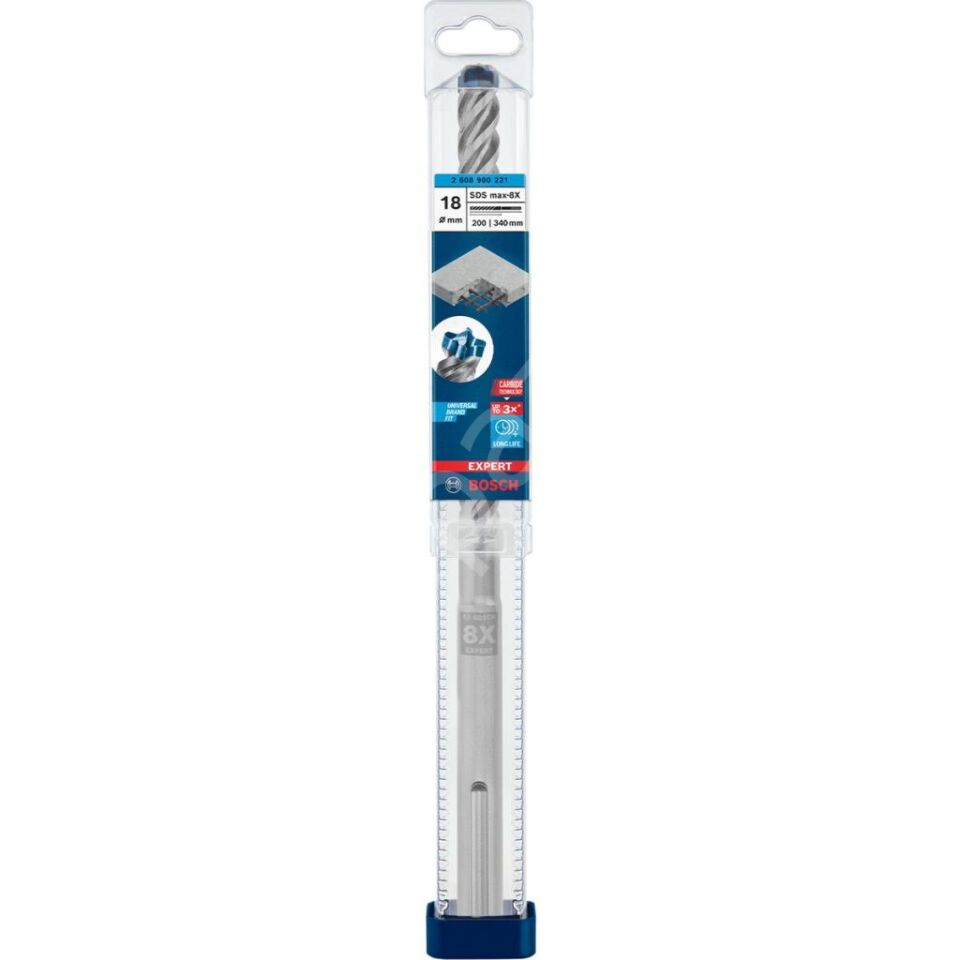 Bosch Expert SDS-Max-8X K-Delici Ucu 18*340 mm 1'li