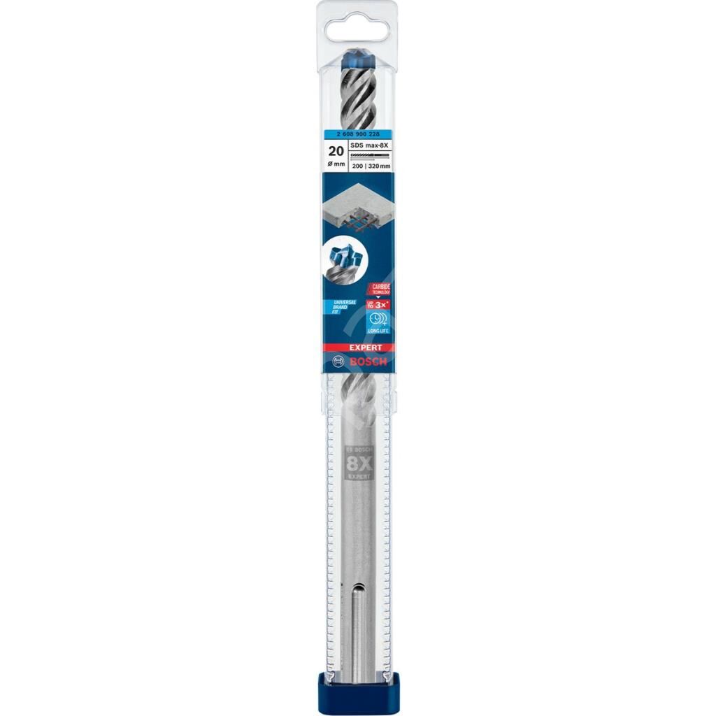 Expert Sds Max-8x Kırıcı Delici Delme Ucu 20 x 200 x 320 mm