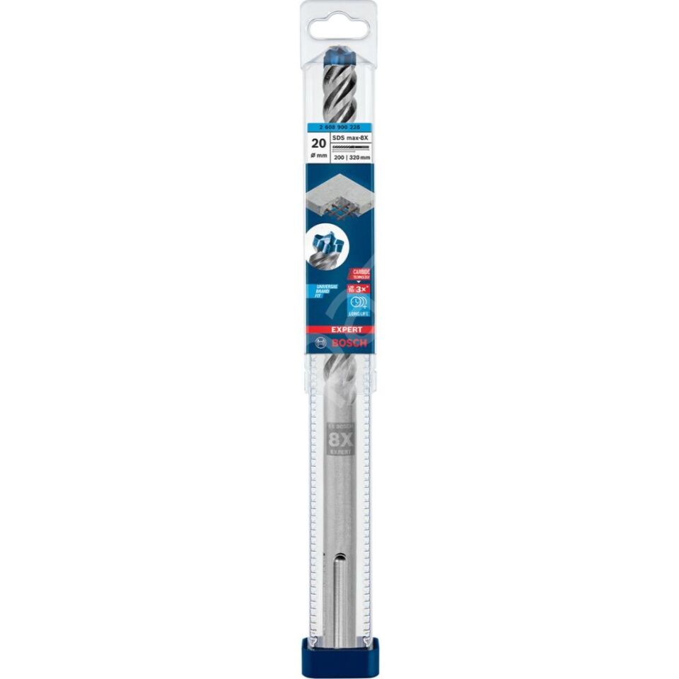 Expert Sds Max-8x Kırıcı Delici Delme Ucu 20 x 200 x 320 mm
