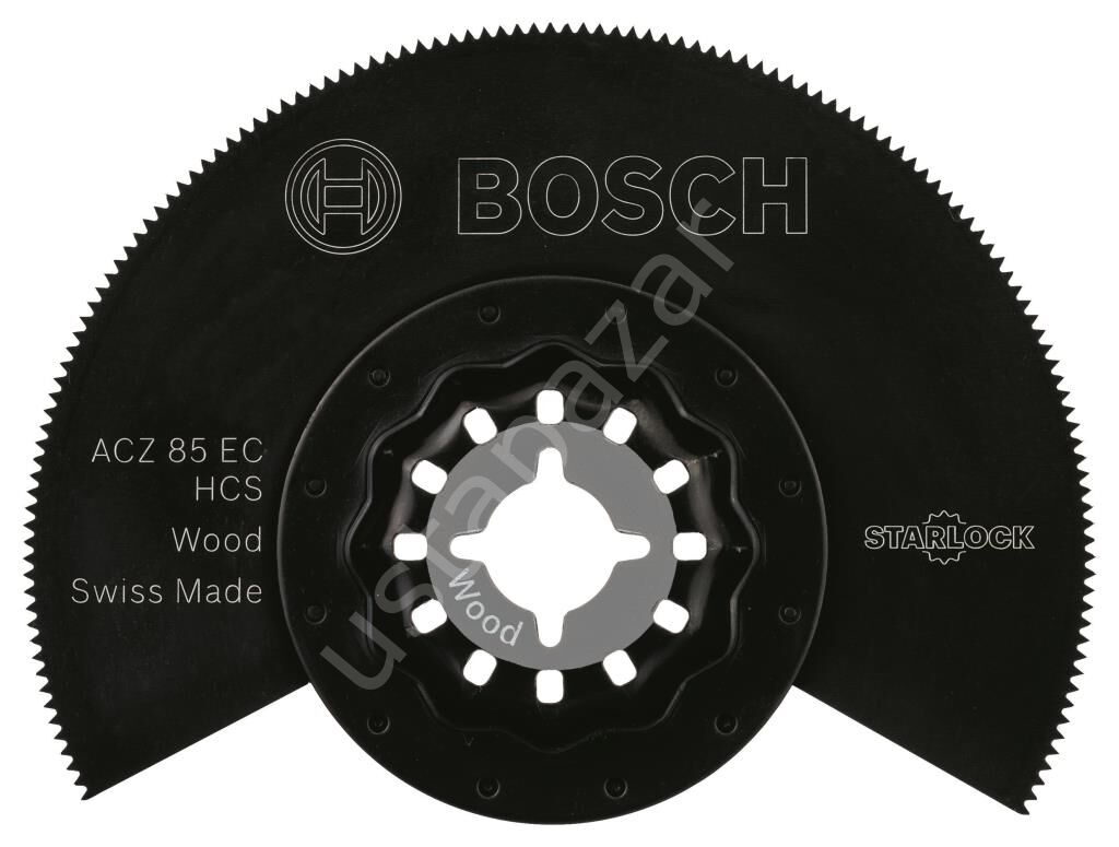 Bosch - Starlock - ACZ 85 EC - HCS Ahşap İçin Segman Testere Bıçağı, Bombeli 10'lu 2608664483