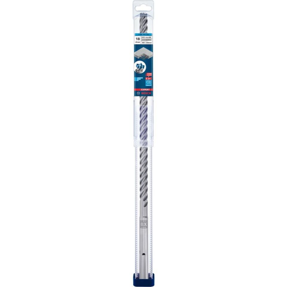 Expert Sds Max-8x Kırıcı Delici Delme Ucu 18 x 400 x 540 mm