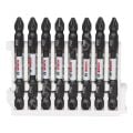 Bosch - Impact Control Serisi Çift Taraflı Vidalama Ucu 8'liPH2/PZ2 *65mm + Mıknatıslı Tutucu 2608522334