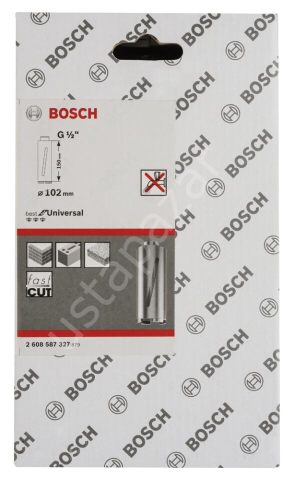 Bosch - Best Serisi G 1/2'' Girişli Kuru Karot Ucu 102*150 mm 2608587327