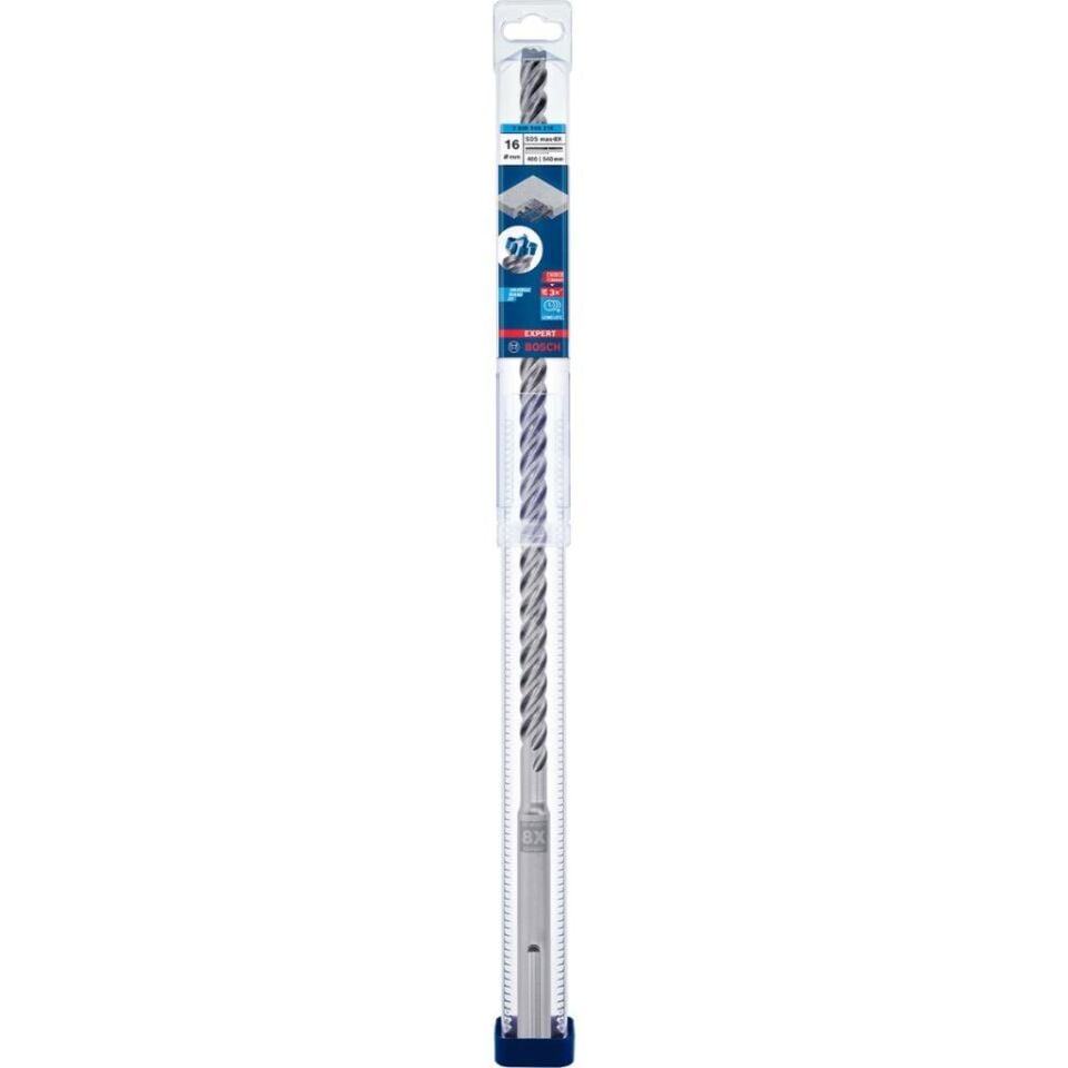 Expert Sds Max-8x Kırıcı Delici Delme Ucu 16 x 400 x 540 mm
