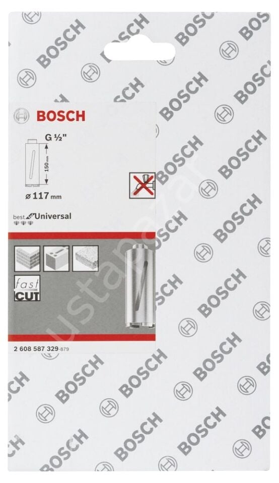 Bosch - Best Serisi G 1/2'' Girişli Kuru Karot Ucu 117*150 mm 2608587329