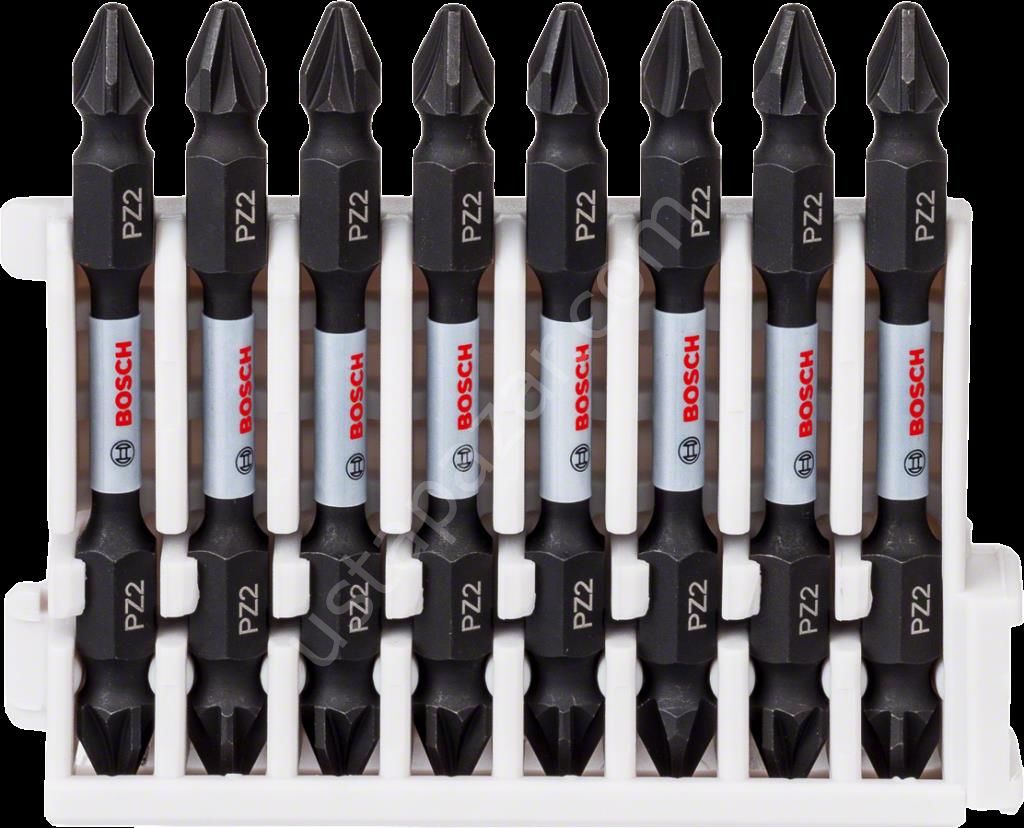 Bosch - Impact Control Serisi Çift Taraflı Vidalama Ucu 8'li PZ2 *65mm 2608522338