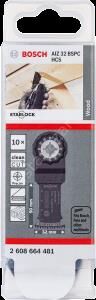 Bosch - Starlock - AIZ 32 BSPC - HCS Sert Ahşap İçin Daldırmalı Testere Bıçağı 10'lu 2608664481