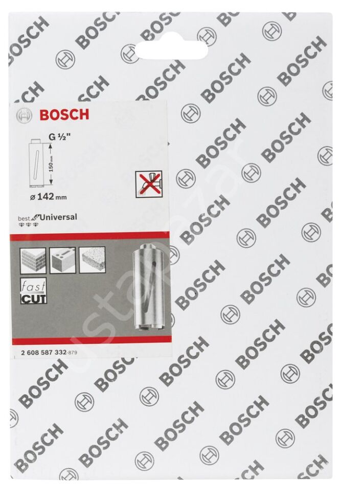 Bosch - Best Serisi G 1/2'' Girişli Kuru Karot Ucu 142*150 mm 2608587332