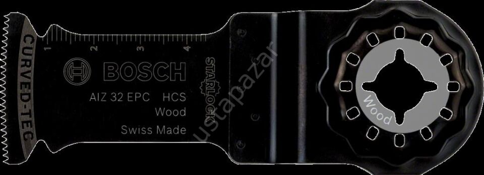 Bosch - Starlock - AIZ 32 EPC - HCS Ahşap İçin Daldırmalı Testere Bıçağı 10'lu 2608664472