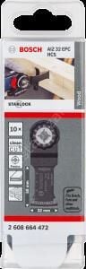 Bosch - Starlock - AIZ 32 EPC - HCS Ahşap İçin Daldırmalı Testere Bıçağı 10'lu 2608664472