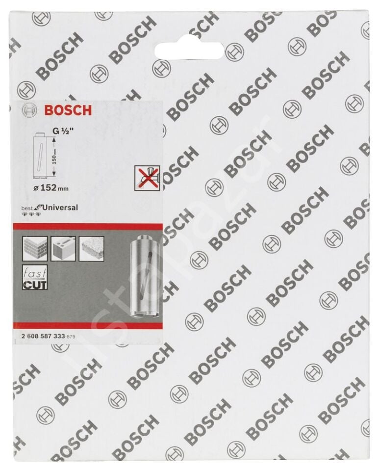 Bosch - Best Serisi G 1/2'' Girişli Kuru Karot Ucu 152*150 mm 2608587333