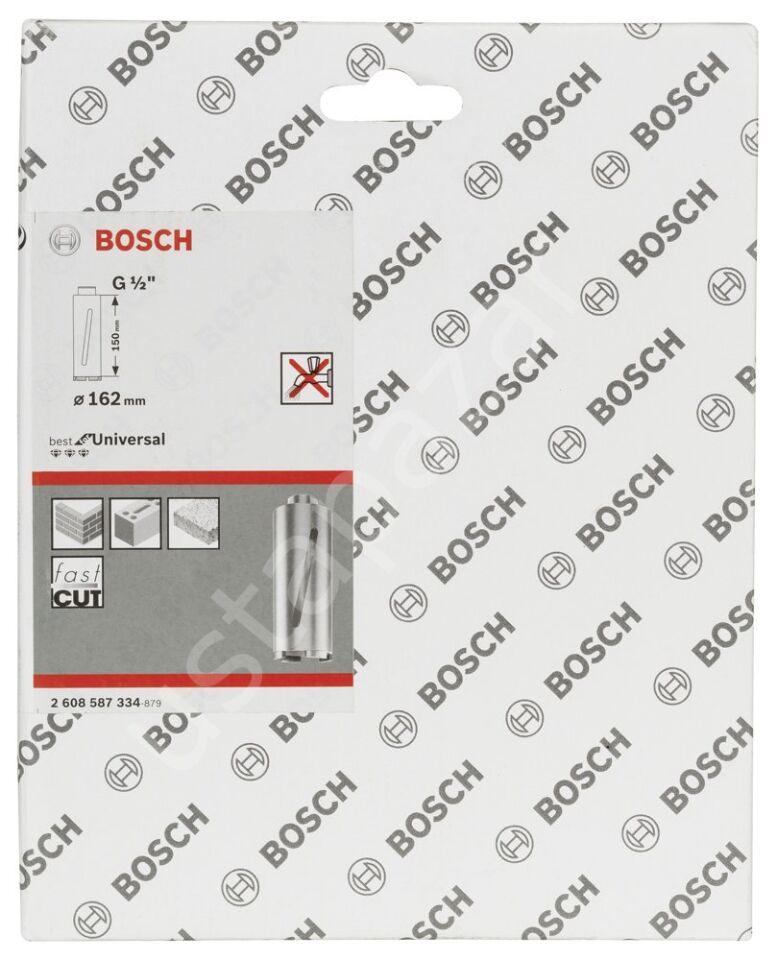 Bosch - Best Serisi G 1/2'' Girişli Kuru Karot Ucu 162*150 mm 2608587334