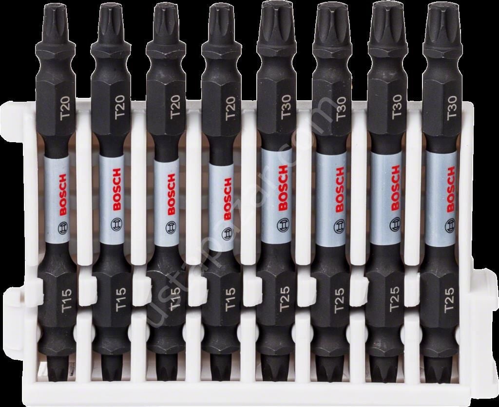 Bosch - Impact Control Serisi Çift Taraflı Vidalama Ucu 8'li T15/20x4 T25/30x4 *65mm 2608522343