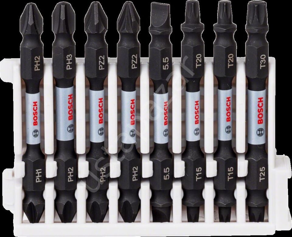 Bosch - Impact Control Serisi Çift Taraflı Vidalama Ucu 8'li Set *65mm 2608522344