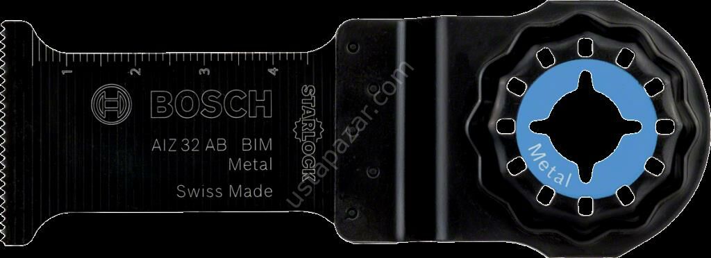 Bosch - Starlock - AIZ 32 AB - BIM Metal İçin Daldırmalı Testere Bıçağı 10'lu 2608664475